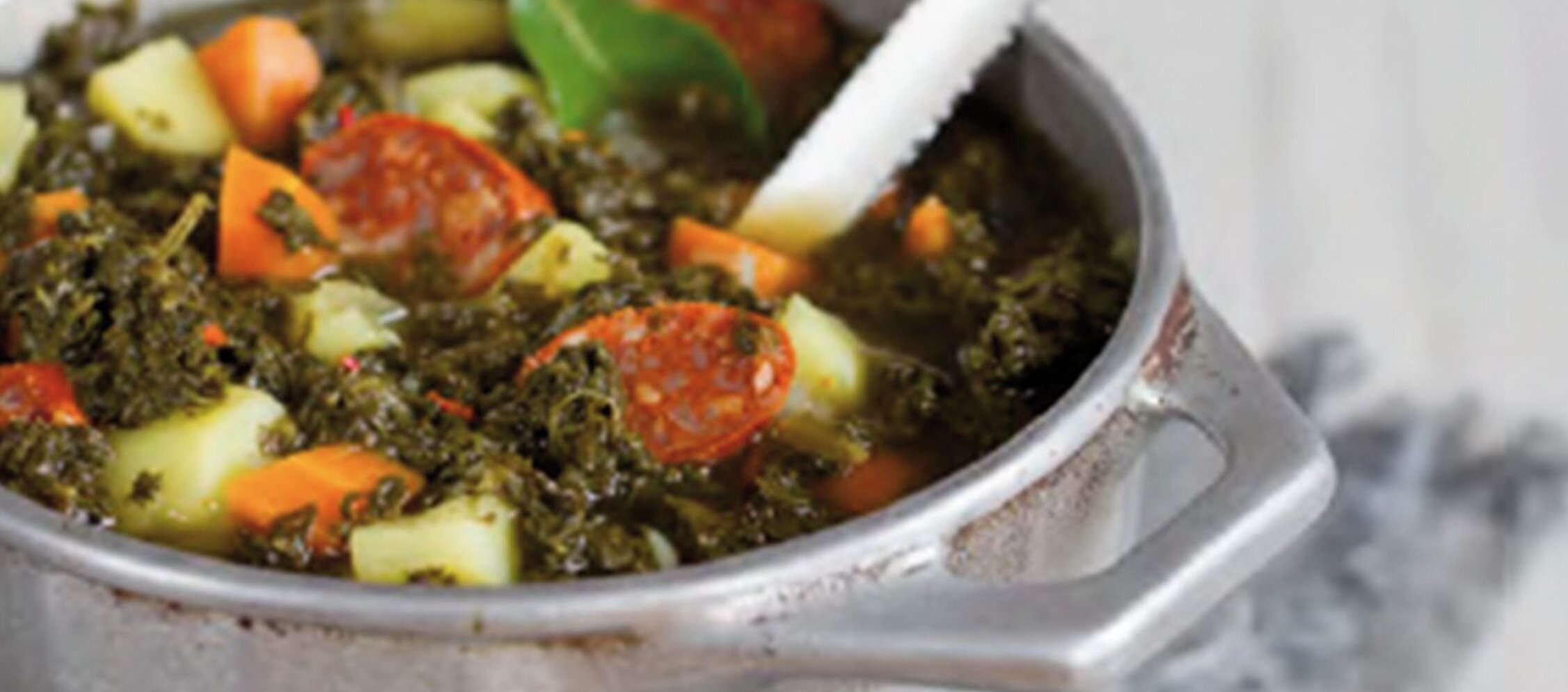 Rezept Grünkohl-Eintopf mit Chorizo und Kartoffeln Rezept Grünkohl-Eintopf mit Chorizo und Kartoffeln
