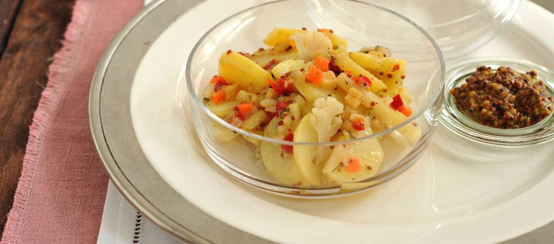 Rezept Kartoffelsalat mit Mixed Pickles-Vinaigrette
