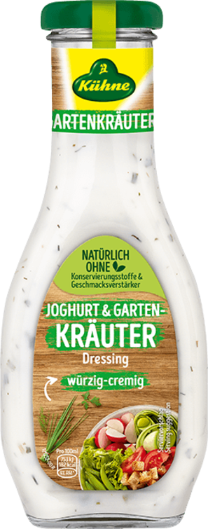 Joghurt &amp; Gartenkräuter Dressing 
