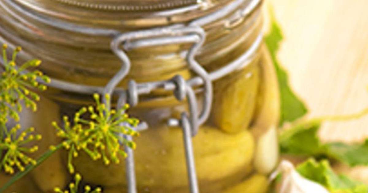 Eingelegte Gewürzgurken