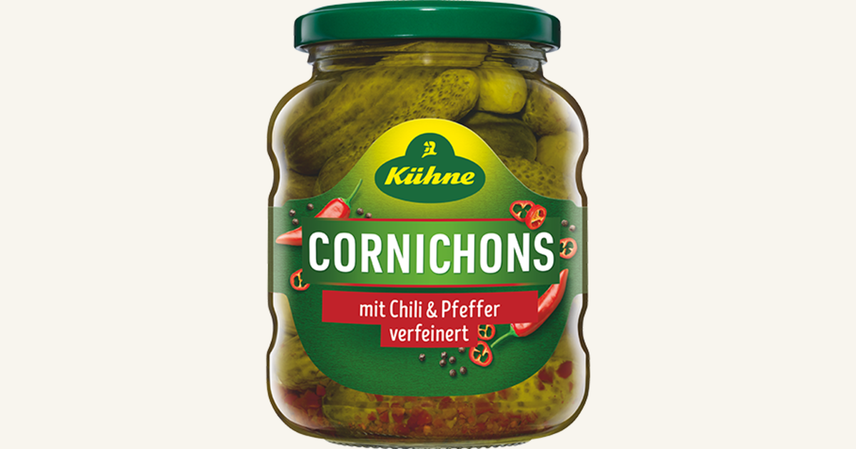 CORNICHONS CHILI & PFEFFER Carl Kühne KG