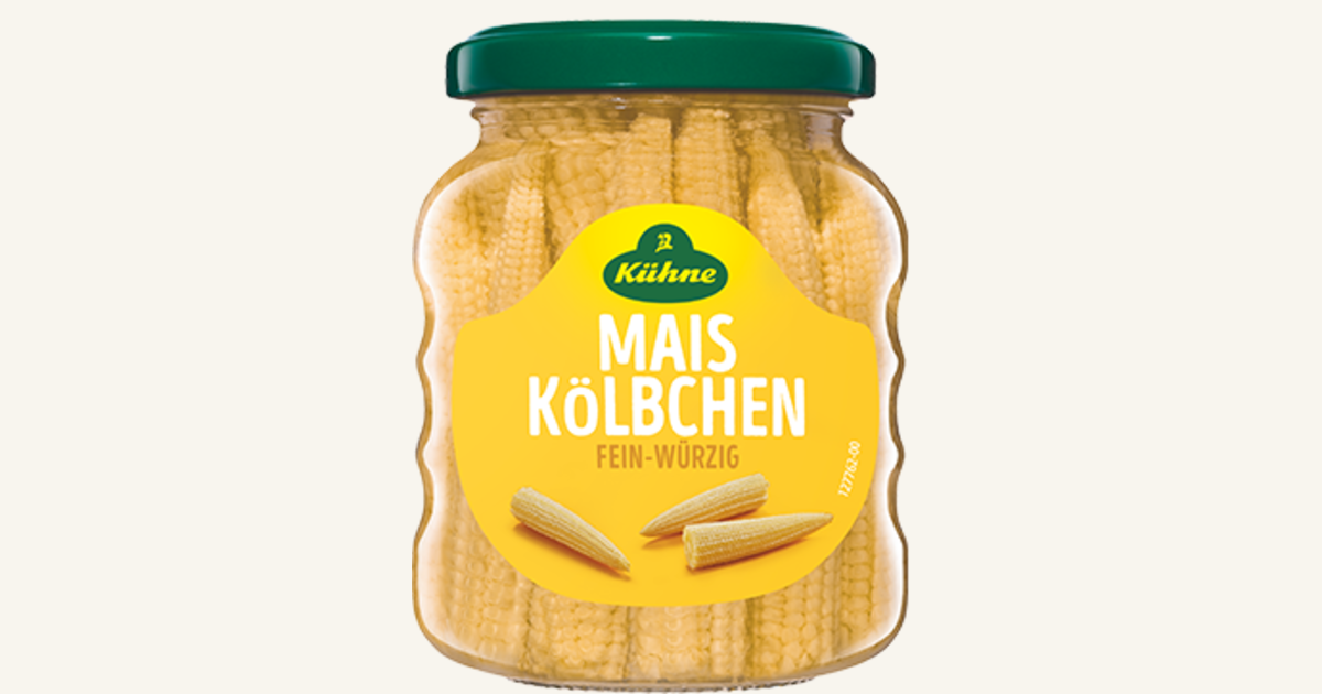 Maiskölbchen | Carl Kühne KG Maiskölbchen | Carl Kühne KG