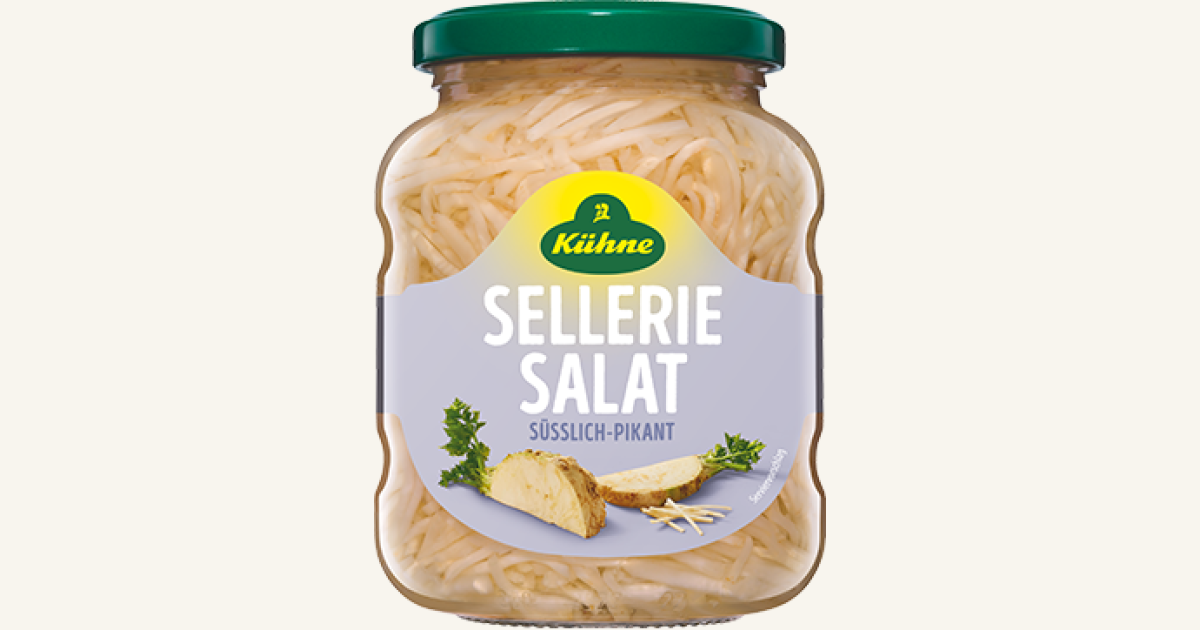 Selleriesalat süßlich-pikant