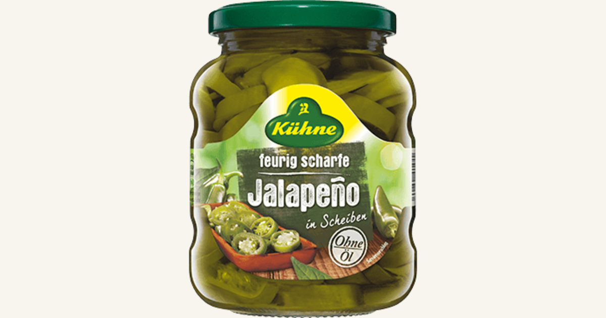 Feurig scharfe Jalapeño | Carl Kühne KG