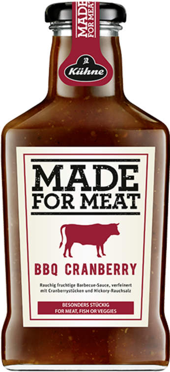 Carl Kühne - Made For Meat BBQ Cranberry, 375 ml