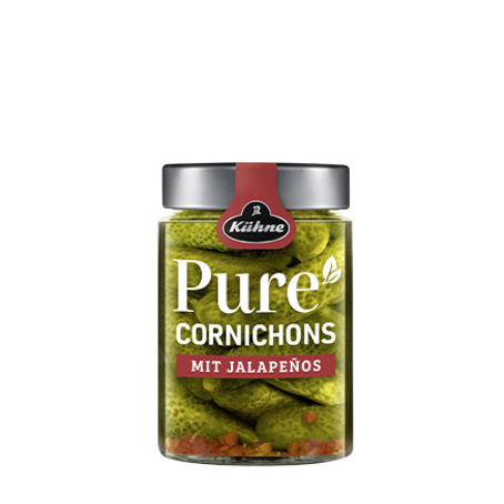 Pure Cornichons mit Jalapeños