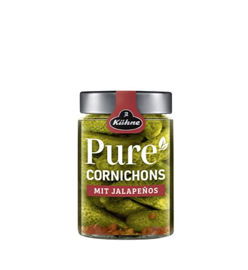 Pure Cornichons mit Jalapeños