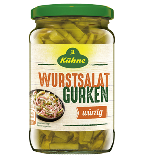 Carl Kühne - Wurstsalat Gurken