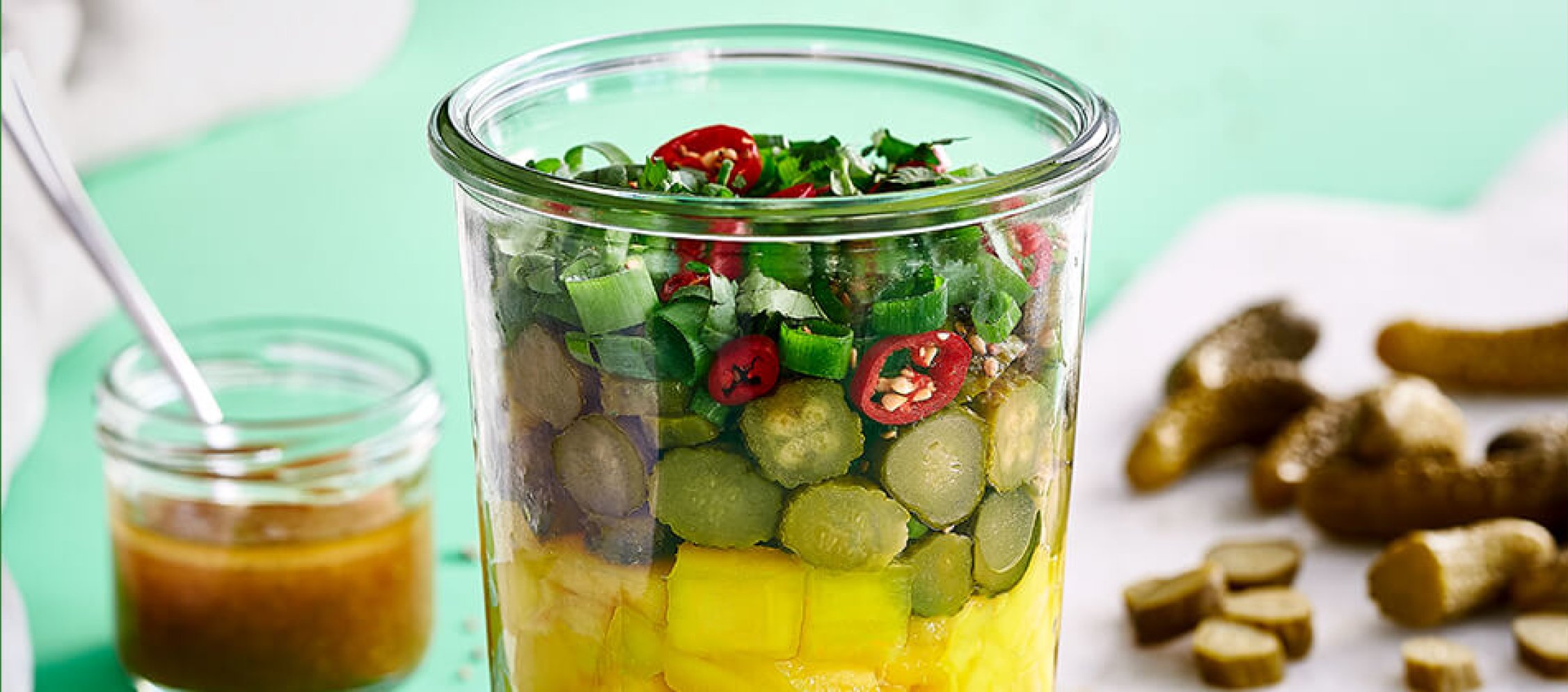 Asiatischer Gurkensalat Asiatischer Gurkensalat