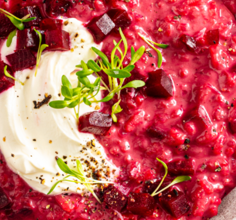 Rote Bete Risotto Rote Bete Risotto