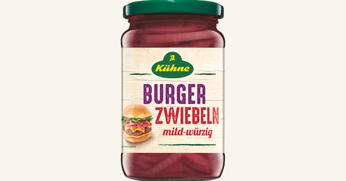 Burger Zwiebeln | Carl Kühne KG